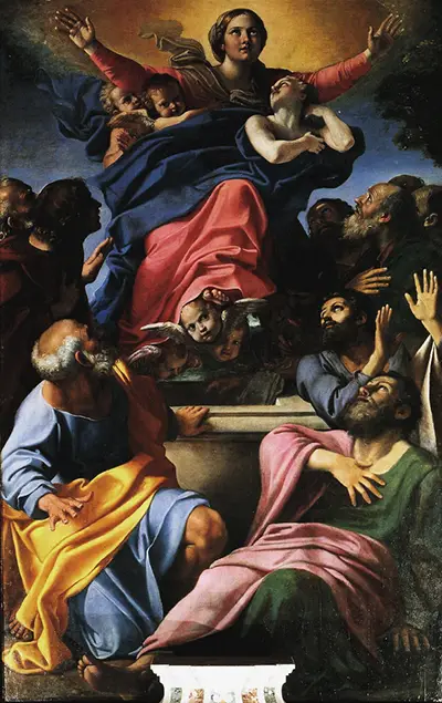 Assumption of the Virgin Annibale Carracci